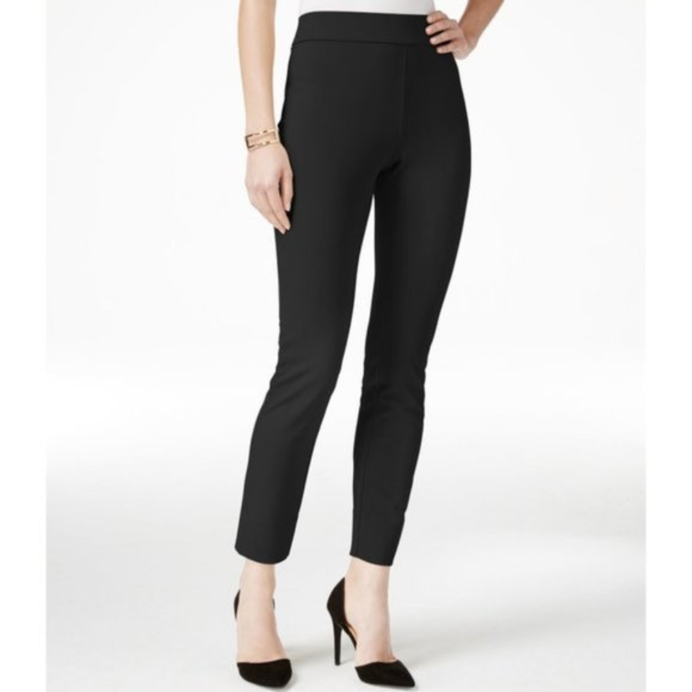 New Anthropologie Small S Eci New York Grey Stretch Skinny Ponte Knit Pants‎